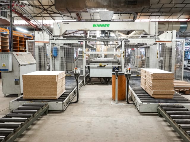 Squaring/Edgebanding Line BIESSE - RBO STREAM SB2 9.5