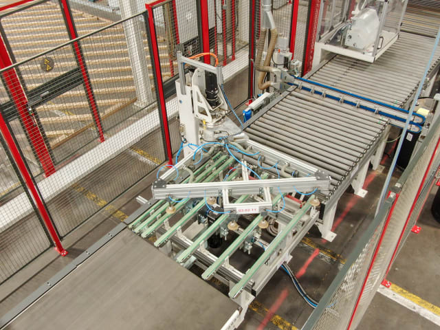 Linha de Produção Completa BATCH 1 IMA CUTTING,EDGING,DRILLING LINE