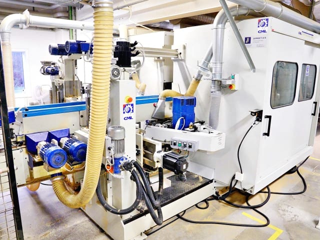 Double End Tenoning Line TOMMASINI+CML+WEEKE RAPID 130 + SDA 720 + BST 503