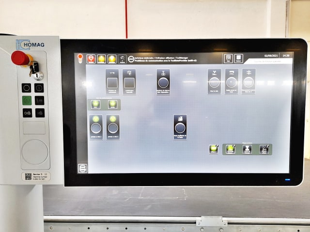 Centra Obróbcze Z Płaskim Stołem Nesting WEEKE VANTAGE 200/510