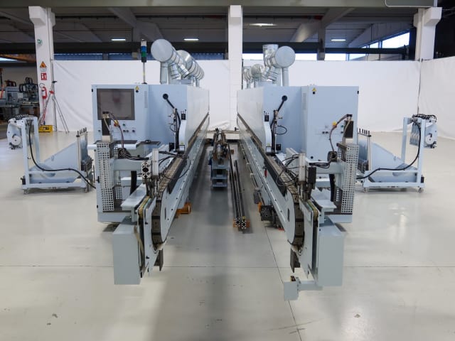 Squaring/Edgebanding Line HOMAG + LIGMATECH KFL 525 + KFL 526