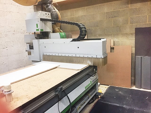 CNC Machine Center with NESTING Table BIESSE ROVER B 4.4 FT