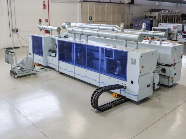 Squaring/Edgebanding Line HOMAG + LIGMATECH KFL 525 + KFL 526