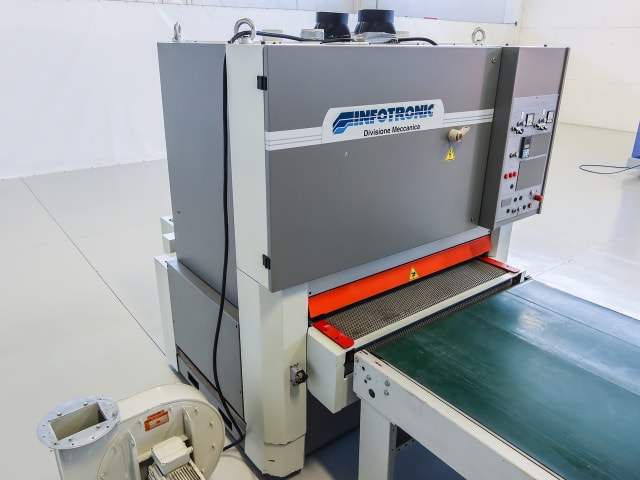 Wide Belt Top Sanders INFOTRONIC I.SATURN 135 RK