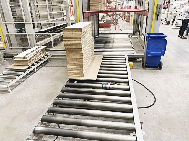 Panel Feeding and Loading SIRIO .