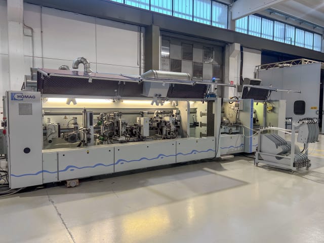 Squaring/Edgebanding Line HOMAG + LIGMATECH KFL 525 + KFL 526