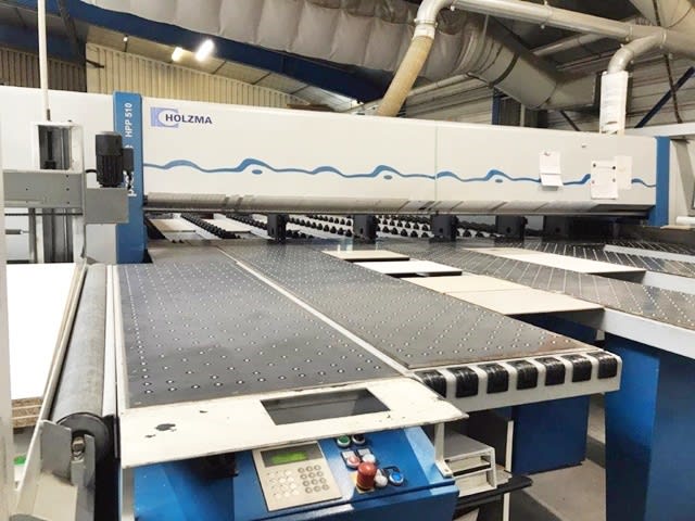 Sezionatrice carico automatico HOLZMA HPP 510/43/43/L+ HEE 43/22
