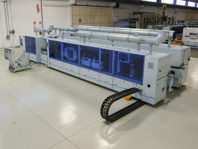 Squaring/Edgebanding Line HOMAG + LIGMATECH KFL 525 + KFL 526