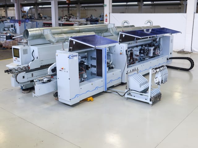 Squaring/Edgebanding Line HOMAG + LIGMATECH KFL 525 + KFL 526
