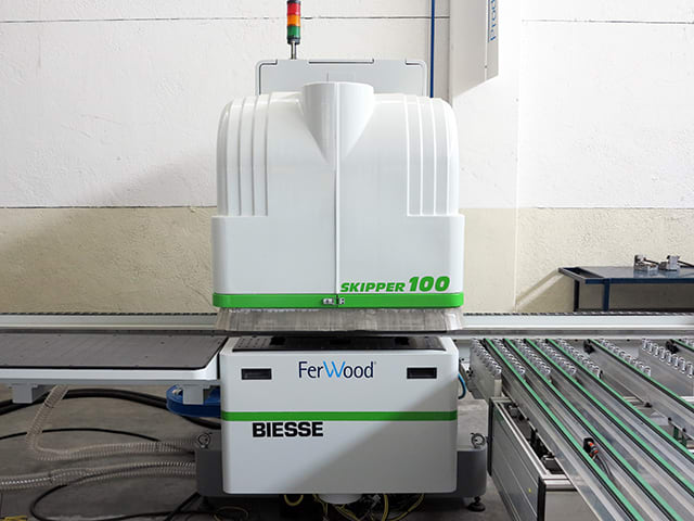 CNC Flexible Drilling & Inserting BIESSE SKIPPER 100 L