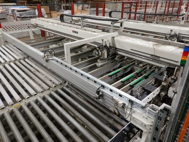 Squaring/Edgebanding and Drilling Line IMA COMBIMA SYSTEM/I/R75/1170/F/R3