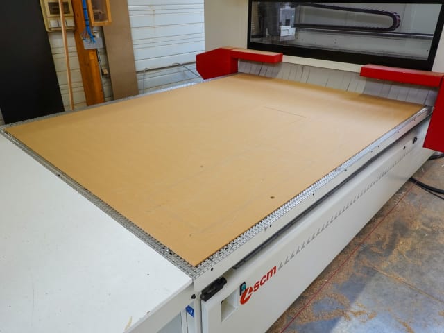 CNC Machine Center with NESTING Table SCM PRATIX S