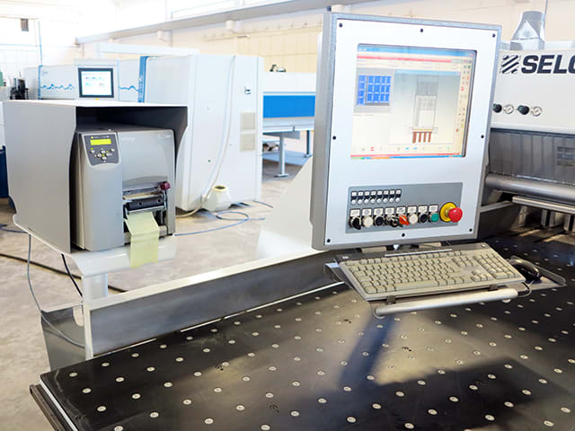 Sezionatrice carico automatico SELCO EBTR 120 TWIN PUSHER