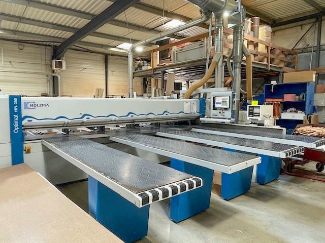 Piły Panelowe Z Załadunkiem Automatycznym HOLZMA HPL 380/43/22