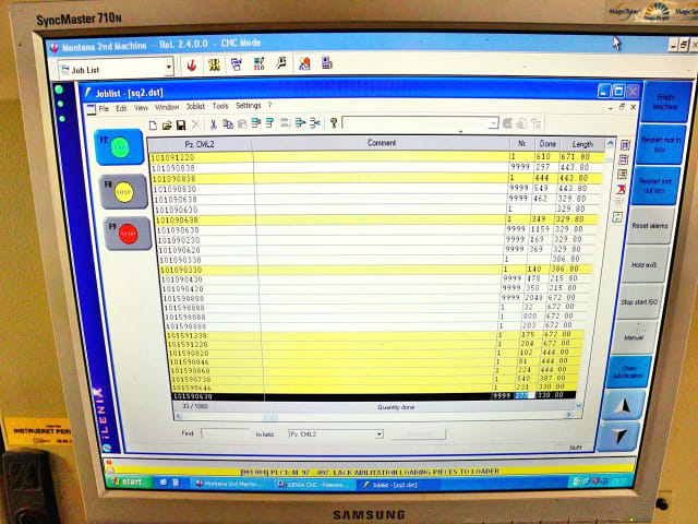 Double End Tenoning Line TOMMASINI+CML+WEEKE RAPID 130 + SDA 720 + BST 503