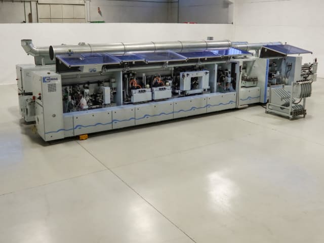 Squaring/Edgebanding Line HOMAG + LIGMATECH KFL 525 + KFL 526