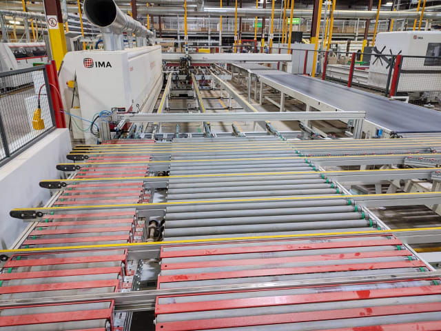 lote 1 da máquina de colagem de bordas IMA NOVIMAT/I/G80/440/R3