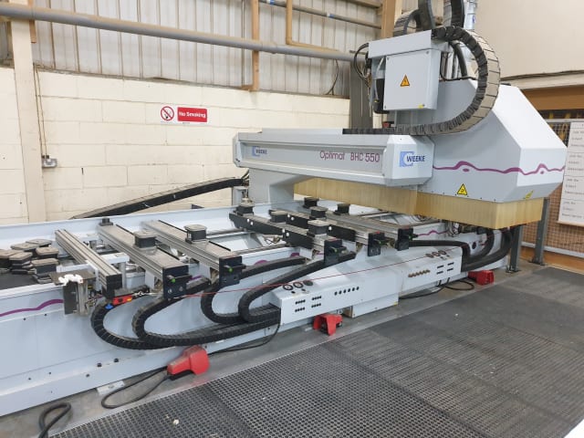 Bearbeitungszentren mit Konsolentisch WEEKE BHC 550