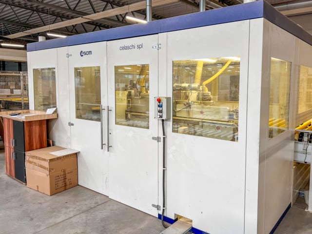 Double Sided Squaring/Edgebanding Machines SCM MAHROS - STEFANI - CELASCHI