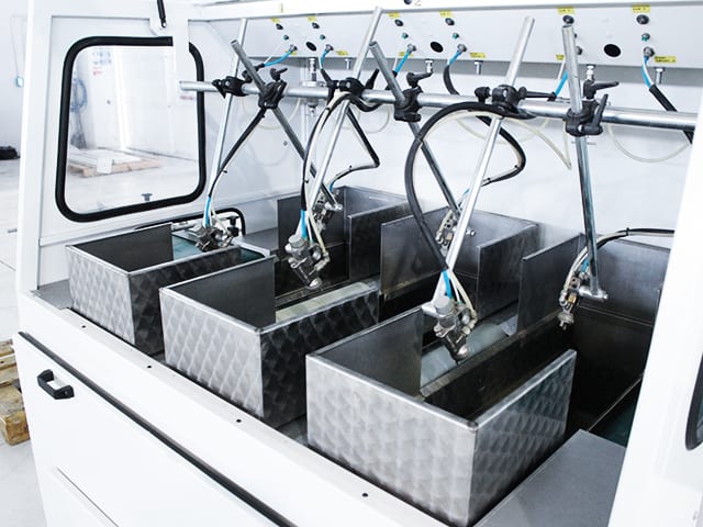 Natryskowe Automaty Lakiernicze SUPERFICI SP 206