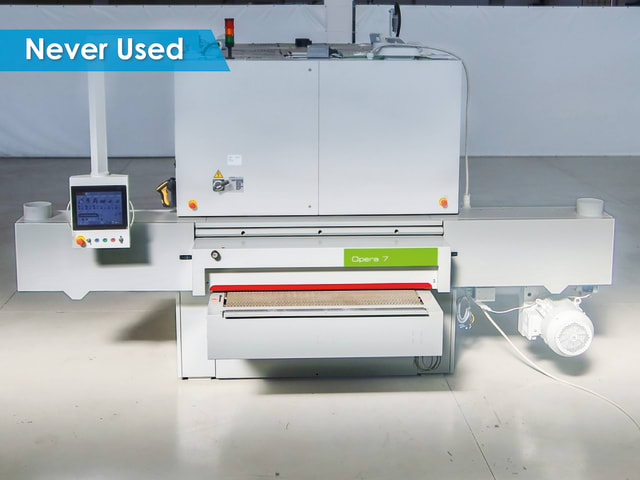 Wide Belt Top Sanders BIESSE NEW OPERA 7-5.3