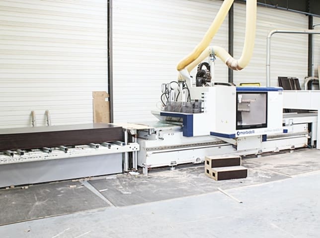 5-Achs-Bearbeitungszentrum MORBIDELLI AUTHOR M 400