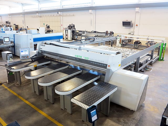 Sezionatrice carico automatico SELCO EBTR 120 TWIN PUSHER