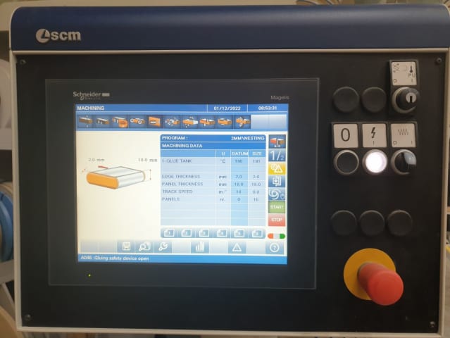 Okleiniarki Pojedyncze SCM OLIMPIC K560
