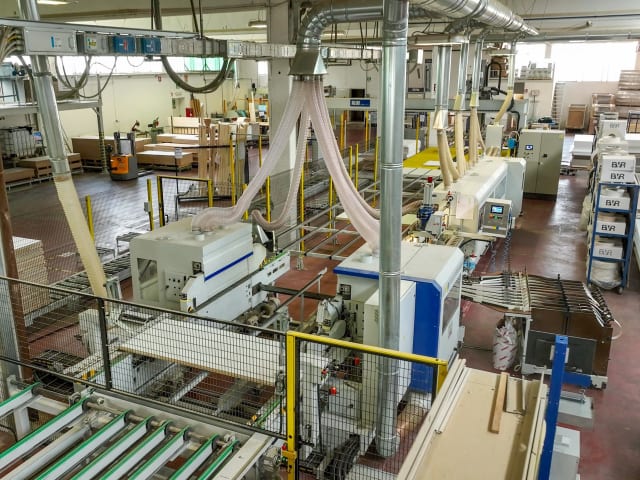 Door Squaring/Edgebanding Line FERWOOD CUSTOMIZED FW-SB DOORFLEX LINE