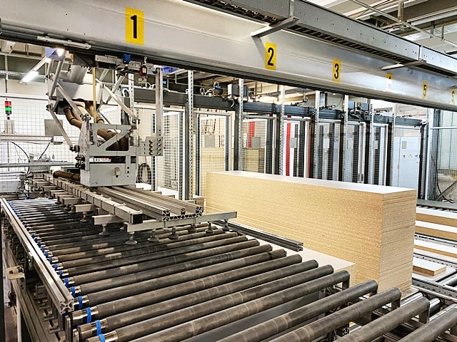 Linea di Sezionatura HOLZMA HPL 380/43/22  + TSP 410