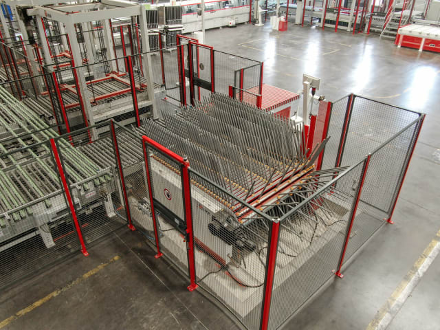 Linha de Produção Completa BATCH 1 IMA CUTTING,EDGING,DRILLING LINE
