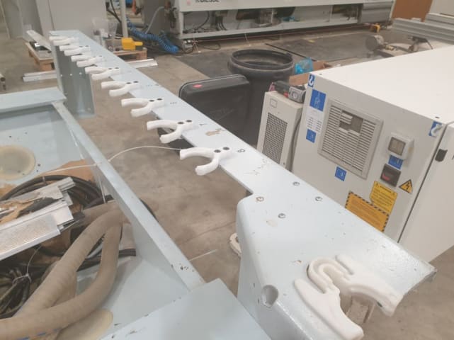 Centro di lavoro con piano NESTING WEEKE OPTIMAT  BHP VANTAGE 43M