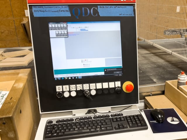 CNC Machine Center with NESTING Table SCM PRATIX 15N