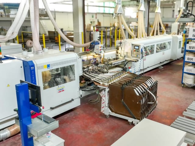 Door Squaring/Edgebanding Line FERWOOD CUSTOMIZED FW-SB DOORFLEX LINE