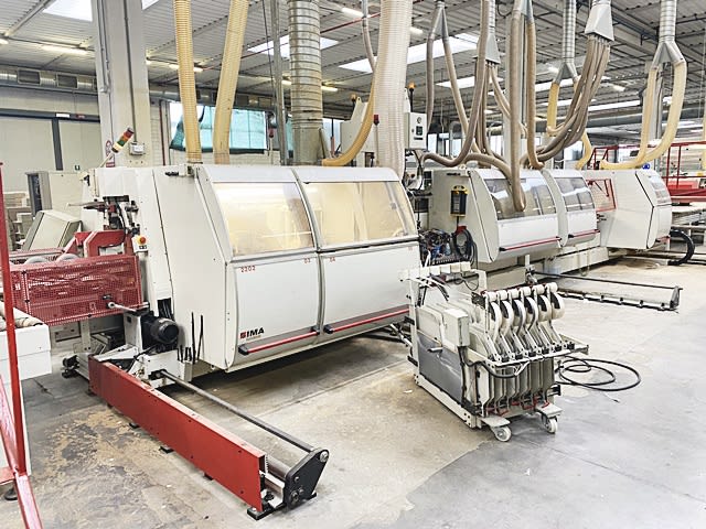 Línea De Escuadrado Y Canteado IMA COMBIMA/K/II/885/F/R3