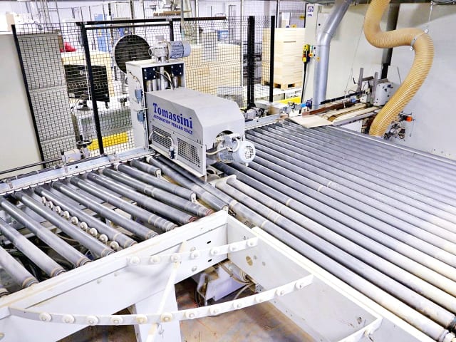 Double End Tenoning Line TOMMASINI+CML+WEEKE RAPID 130 + SDA 720 + BST 503