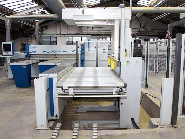 Plattensäge in Winkelausführung HOLZMA HKL 11/43/22/L