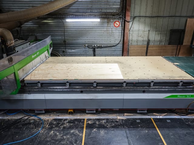Centro di lavoro con piano NESTING BIESSE ROVER G 7.14