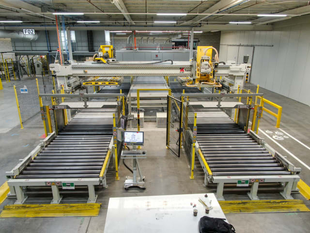 Double End Tenoning Line KRAFT + AVERCON + FRAXINUS FLOORING PRODUCTION LINE