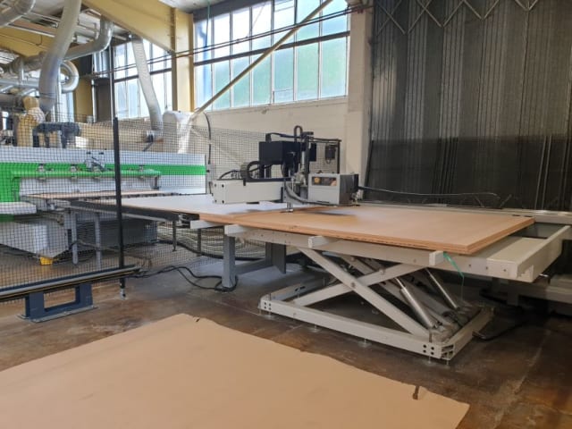 Centro di lavoro con piano NESTING BIESSE ROVER B 2231 NESTING LINE