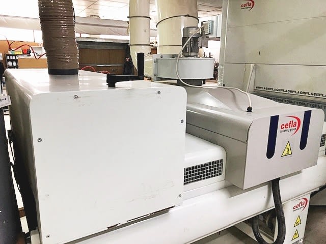 Linea di Verniciatura CEFLA .