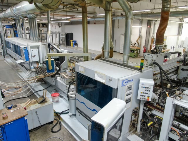 Einseitige Kantenanleimmaschine HOMAG KFL10/24/PU/30