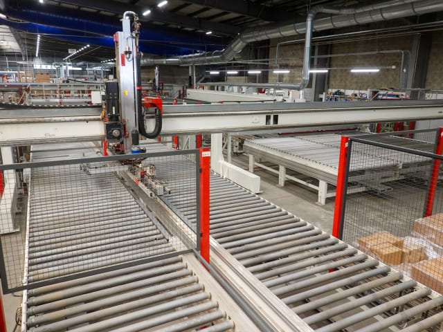 Squaring/Edgebanding and Drilling Line IMA COMBIMA SYSTEM/I/R75/1170/F/R3