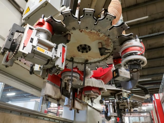 Squaring/Edgebanding and Drilling Line IMA COMBIMA SYSTEM/I/R75/1170/F/R3