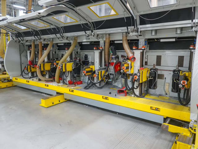Squaring Lines KRAFT + AVERCON + FRAXINUS FLOORING PRODUCTION LINE