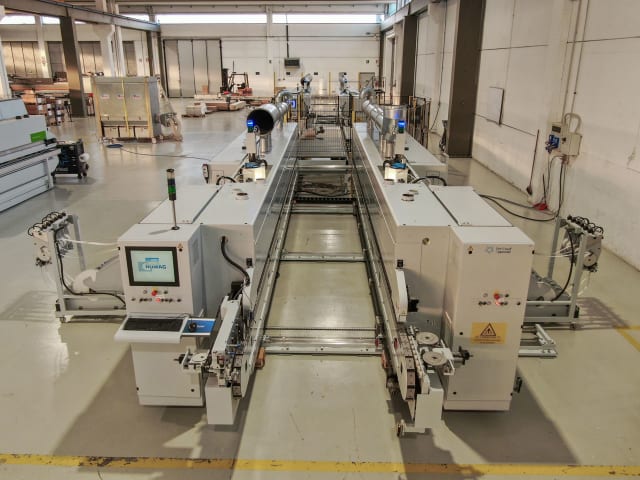 Squaring/Edgebanding Line HOMAG + LIGMATECH KFL 525 + KFL 526