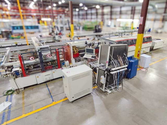 lote 1 da máquina de colagem de bordas IMA NOVIMAT/I/G80/440/R3