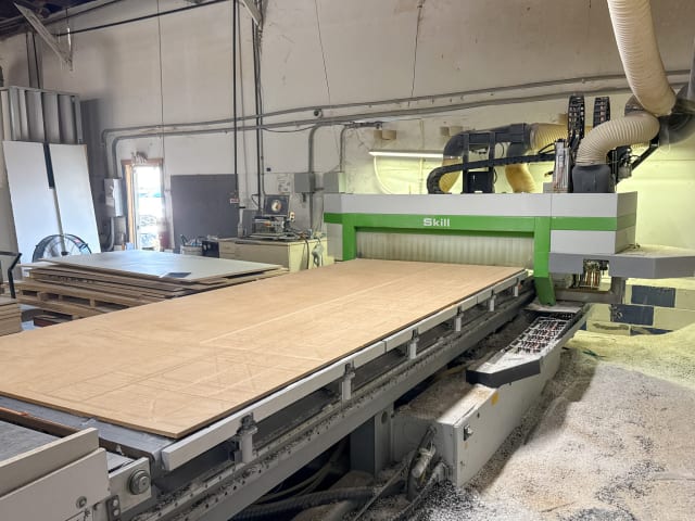 Centro di lavoro con piano NESTING BIESSE SKILL 1536 G FT