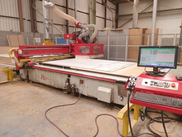 CNC Machine Centres With Flat Table ANDERSON SELEX 3722 NESTING CELL