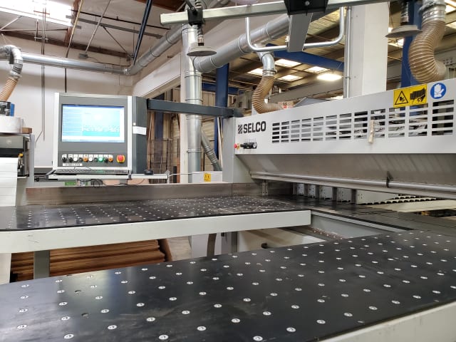 Beam panel saws with automatic warehouse SELCO + RBO WNT610 Winstore 3DK2